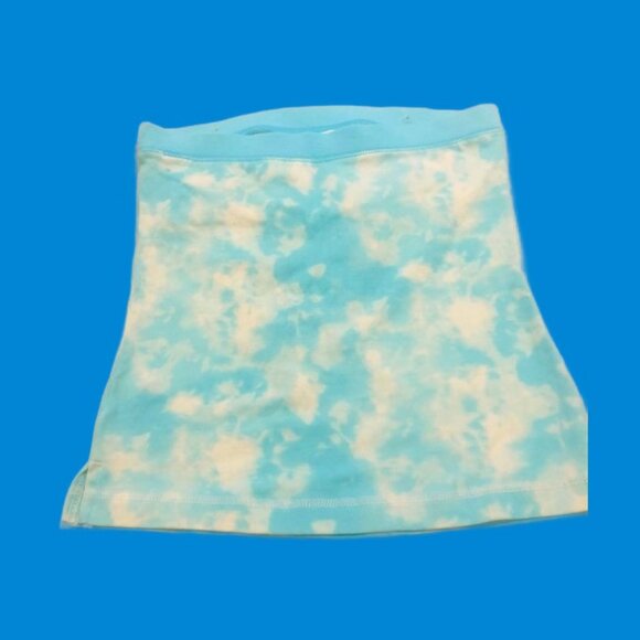 JUSTICE Tie Dye Wear 3 Way Halter Tube Tank Heart Peace Sign Front Size 10 NEW - Picture 3 of 5